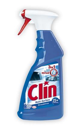 CLIN-Чистячий засіб з розпилювачем для блиску Clin 500 мл-9000100661812-