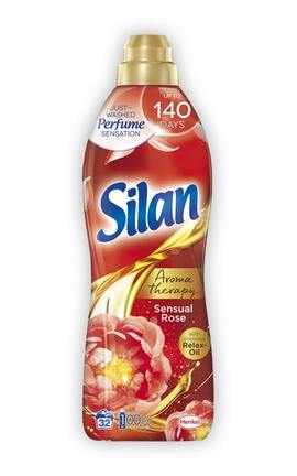 SILAN-Кондиціонер для білизни Silan Ароматерапія Чуттєва троянда 800 мл-9000101385571-