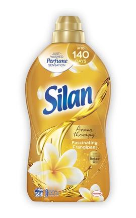 SILAN-Кондиціонер для білизни Silan Ароматерапія Захоплюючий Франджіпані 1450 мл-9000101385014-
