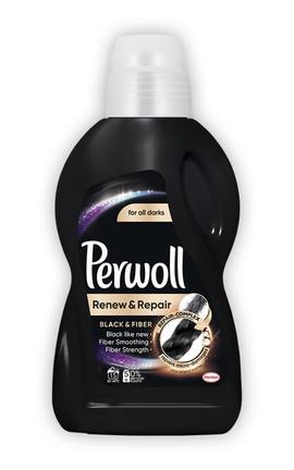 PERWOLL-Жидкое средство для деликатной стирки темных и черных вещей Perwoll Advanced Black 900 мл-9000101326727-