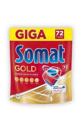 SOMAT-Таблетки Somat Gold для посудомоечных машин 72 шт-9000101321036-