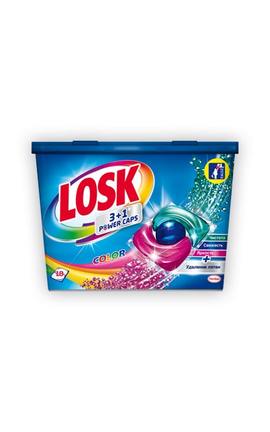 LOSK-Засіб для прання Дуо-капсули Losk Колор 18 шт-9000101426083-