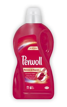PERWOLL-Средство для деликатной стирки цветных вещей Perwoll Advanced Color жидкое 1800 мл-9000101327427-