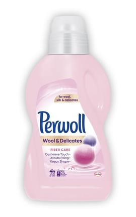 PERWOLL-Жидкое средство для стирки шерсти и шелка Perwoll с эффектом восстановления 900 мл-9000101327588-