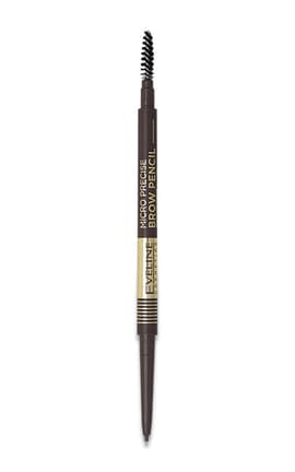 EVELINE-Олівець для брів Eveline Micro Precise водостійкий тон 01 Brown 1 шт-5903416017431-