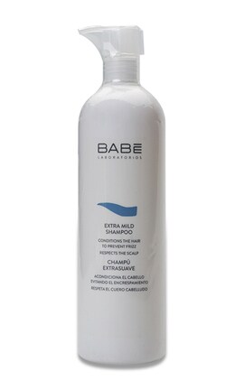 BABE-Шампунь для волосся Babe Laboratorios Extra Mild Shampoo 500 мл-8437014389524-