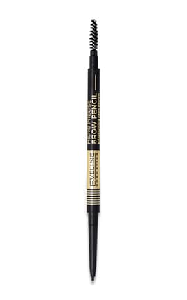 EVELINE-Олівець для брів Eveline Micro Precise водостійкий тон 03 Dark Brown 1 шт-5903416017455-