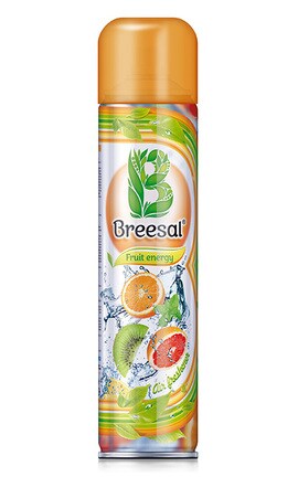BREESAL-Освежитель воздуха Breesal Энергия фруктов 300 мл-4820184440586-