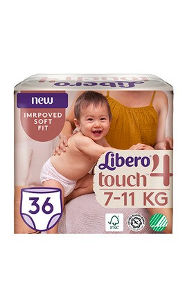 LIBERO TOUCH-Підгузки-трусики Libero Touch Pants розмір 4 7-11 кг 36 шт-7322541091839-