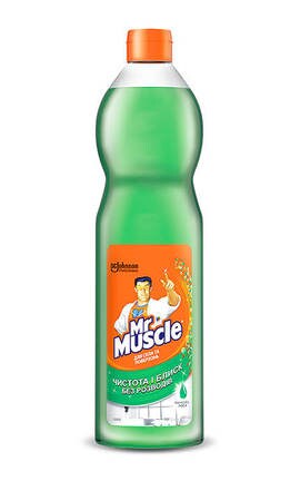 MR MUSCLE-Средство для стекла Mr Muscule После дождя 500 мл-4823002001228-