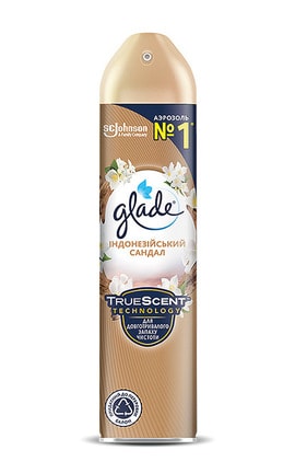 GLADE-Освіжувач повітря аерозольний Glade  Індонезійський сандал 300 мл-5000204115284-
