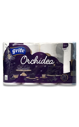 GRITE-Полотенце бумажное универсальное Grite Orchidea 4 шт-4770023348408-