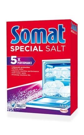 SOMAT-Соль для посудомоечных машин Somat 1,5 кг.-9000100147293-