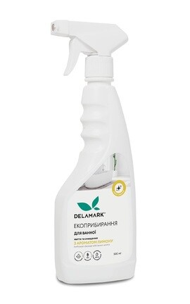 DELAMARK-Средство для мытья ванной DeLaMark с ароматом лимона 500 мл-4820152330703-