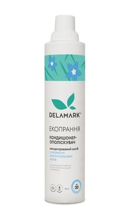 DELAMARK-Кондиционер-ополаскиватель De La Mark Royal Powder Полевые цветы 750 мл-4820152330550-