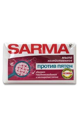 SARMA-Мыло хозяйственное Sarma для удаления пятен 140 г-4600697111506-