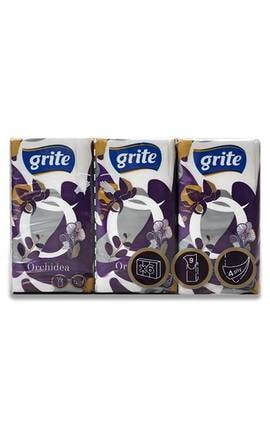 GRITE-Носовые платки Grite Orchidea бумажные 6 упаковок по 9 шт-4770023641165-
