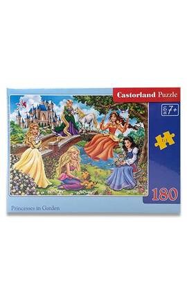 CASTORLAND-Игра-головоломка Пазлы Princessesi Garden размер 32x23 см 180 деталей 1 шт-5904438018123-