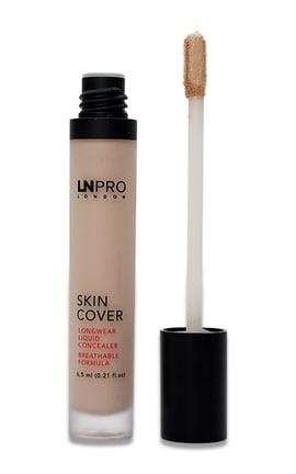 LN PROFESSIONAL-Консиллер для лица LN Pro Skin Cover Longwear Liquid Concealer тон 102 Айвори 65 мл-5060805940593-
