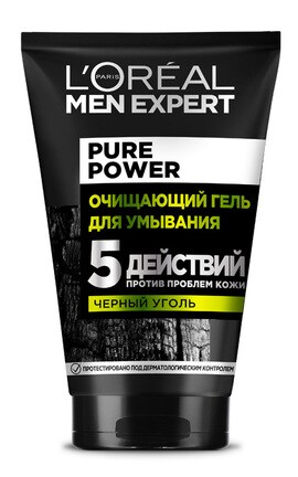 MEN EXPERT-Очищуючий гель для вмивання L'Oreal Paris Men Expert Pure Power 150 мл-3600523708093-