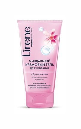 LIRENE-Гель для вмивання обличчя очищуючий Lirene Мигдальний 150 мл-5900717733213-