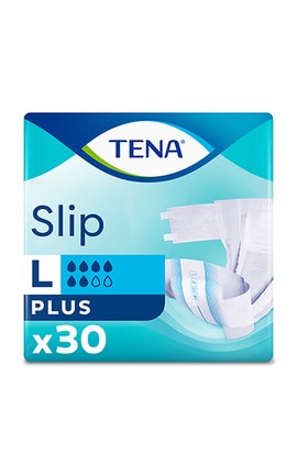 TENA-Подгузники для взрослых TENA Slip Plus размер Large 30 шт-7322541118932-