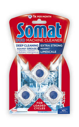 SOMAT-Средство по уходу за посудомоечной машиной Somat Duo Machine Cleaner 3 шт-9000100999786-