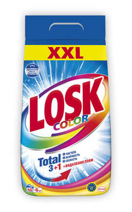 LOSK-Порошок для прання Losk Color Total 3+16 кг-9000100372848-