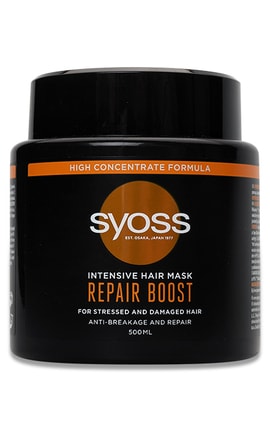 SYOSS-Маска для волос Syoss Repair Boost укрепляющая 500 мл-9000101630565-