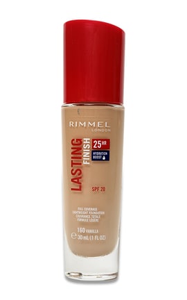 RIMMEL-Тональна основа для обличчя Rimmel Lasring Finish 25H Foundation тон 160 Vanilla 30 мл-3616301236016-