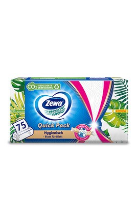 ZEWA-Паперові рушники Zewa Wisch Weg, 2 шари, 75 листів-7322541017594-