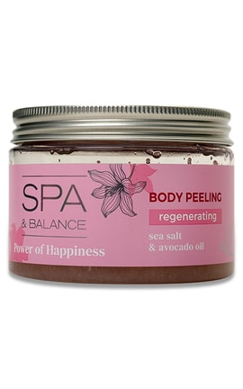 SPA&BALANCE-Пілінг для тіла Tropical Island Power of Happiness відлущуючий 300 мл-5901501041521-