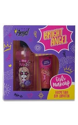 LIORA-Дитячий набір косметичних засобів Liora Bright Angel Блиск для губ Sweet Berry 12 млМіст-спрей зволожуючий для тіла 100 мл-4823106002787-