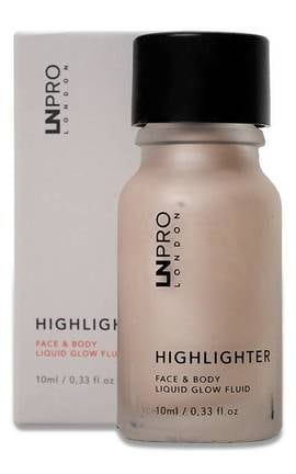 LN PROFESSIONAL-Хайлайтер рідкий для обличчя LN Highlighter Face&Body тон 101 Еліксир 10 мл-810134218154-