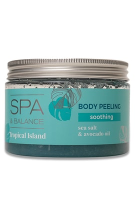 SPA&BALANCE-Пілінг для тіла Tropical Island Spa&Balance відлущуючий 300 мл-5901501041538-