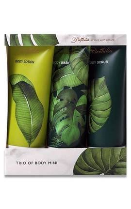 WATSONS-Жіночий набір подарунковий Biophilia Trio of Body Mini Лосьйон для тіла, 75 мл+ Скраб для тіла, 75 мл+ Гель для душу, 75 мл-4894819197923-