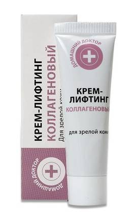 ДОМАШНИЙ ДОКТОР-Крем-лифтинг для зрелой кожи лица Домашний Доктор Коллагеновый, 30 мл-4823015943300-