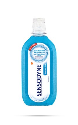 SENSODYNE-Ополаскиватель для полости рта Sensodyne Прохладная Мята 500 мл-5054563014856-