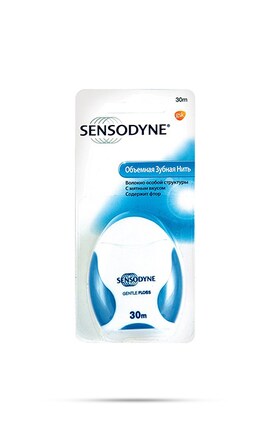 SENSODYNE-Зубная нить Sensodyne Деликатная очистка 30 м-5010006101118-