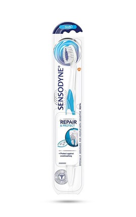 SENSODYNE-Зубна щітка Sensodyne Відновлення та захист М'яка 1 шт-4820127150541-