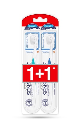 SENSODYNE-Зубна щітка Sensodyne Дбайливий Догляд подарунок 1 шт-4820127150626-