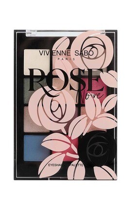 VIVIENNE SABO-Палетка теней Vivienne Sabo Rose Noire 9.6 г-3700971374342-