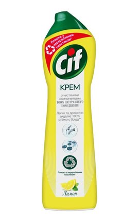 CIF-Крем для чистки Cif Актив лимон 500 мл-8717163044698-