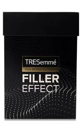 TRESEMME-Набір подарунковий  Filler Effect Шампунь, Кондиціонер та Гребінець для волосся 1 шт-8720182992086-