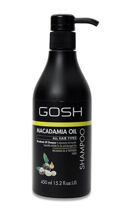 GOSH-Шампунь для волос Gosh Macadamia Oil восстанавливающий 450 мл-5711914104665-