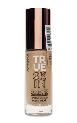 CATRICE-Тональна основа зволожуюча Catrice True Skin Hydrating тон 020 Warm Beige 30 мл-4059729277213-