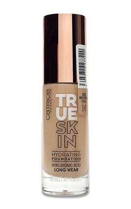 CATRICE-Тональное основание увлажняющее Catrice True Skin Hydrating тон 030 Neutral Sand 30 мл-4059729277220-