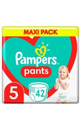 PAMPERS-Підгузки-трусики дитячі Pampers Pants розмір 5 12-17 кг 42 шт-8006540068960-