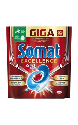 SOMAT-Капсулы для посудомоечных машин Somat Excellence 65 шт.-9000101514094-