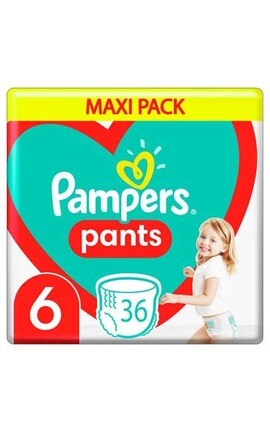 PAMPERS-Підгузки-трусики дитячі Pampers Pants розмір 6 15+ кг 36 шт-8006540069028-